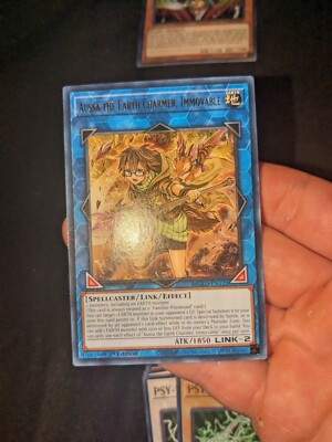 Yugioh! Aussa the Earth Charmer, Immovable - MGED-EN121 - Rare