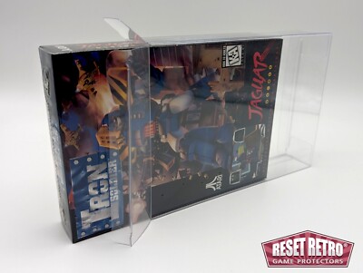 Schutzhülle passend für Atari Jaguar Spiele in OVP game protector box folie