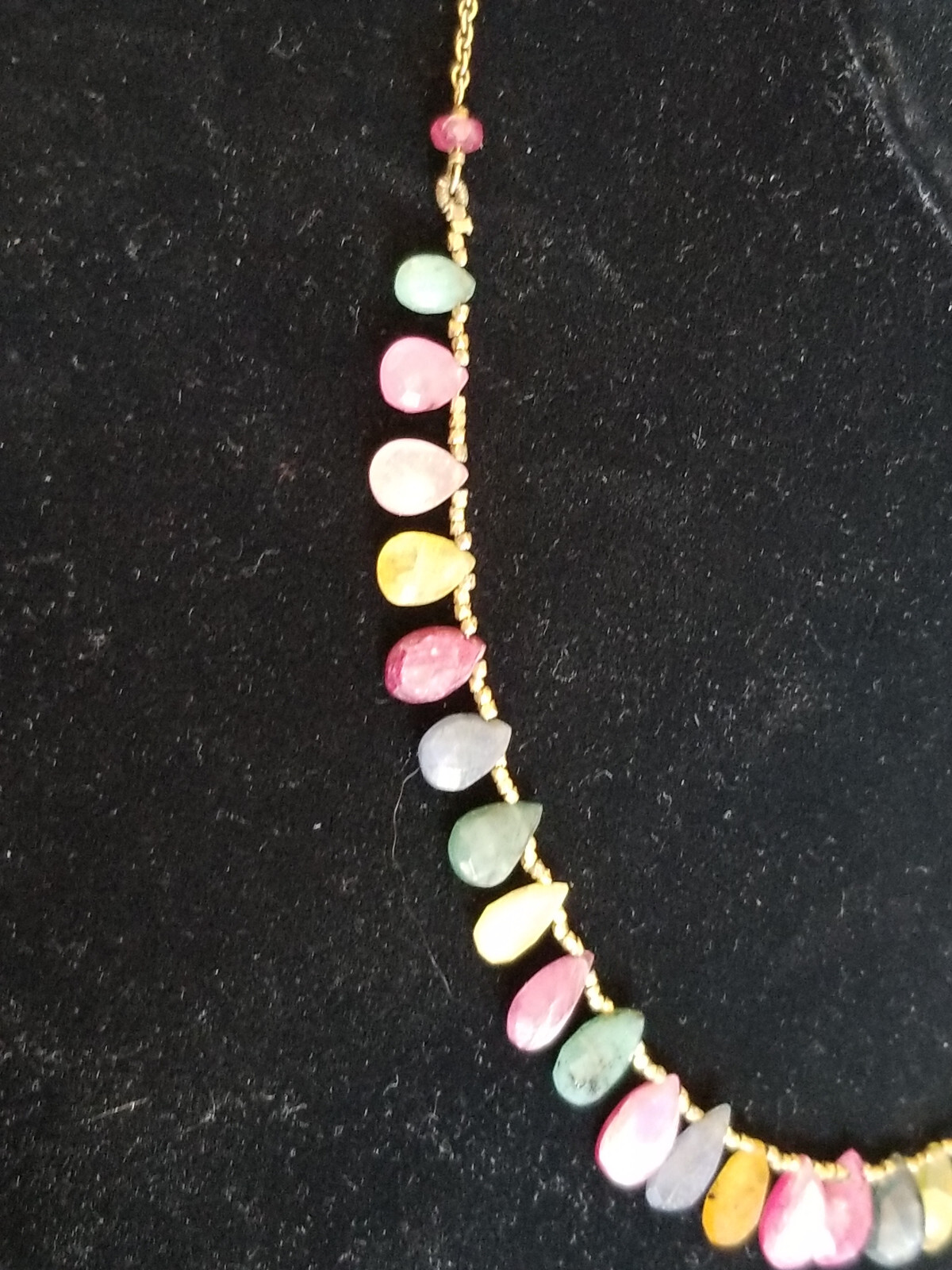 STERLING SILVER MULTI COLORED SAPPHIRES, RUBIES A… - image 6