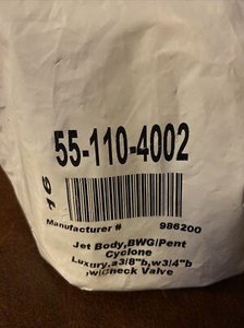 Jet Body Cyclone Luxury Check Valve 55-110-4002