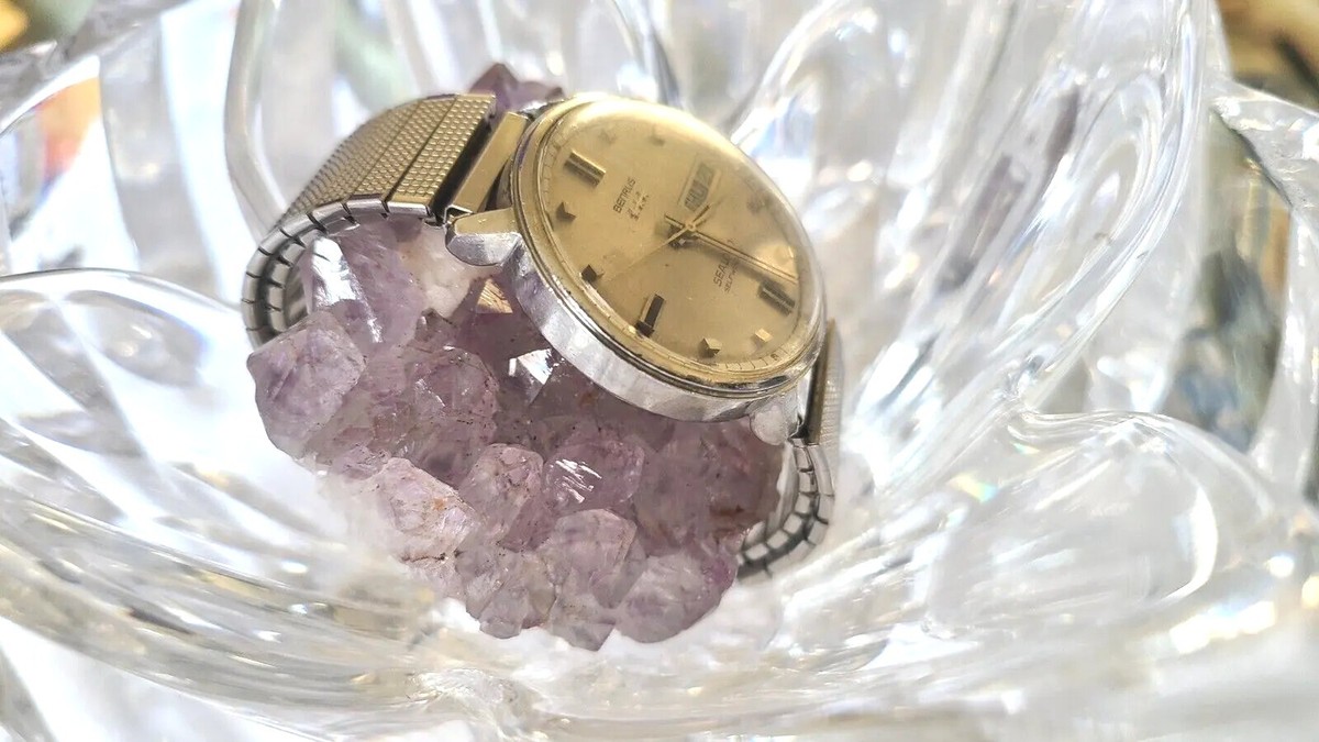 Rare Vintage 60s Benrus SeaLord Automatic 1345 Series Men's Watch