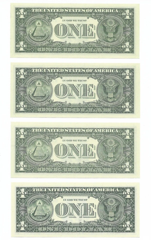 1995 $1 Complete District * STARS * ⭐️ Set. 12 Crisp & Uncirculated Banknotes - Image 3 of 4