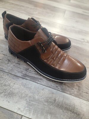 Men's GATSBY Brown/Black Dress Shoes- Size Never Worn
