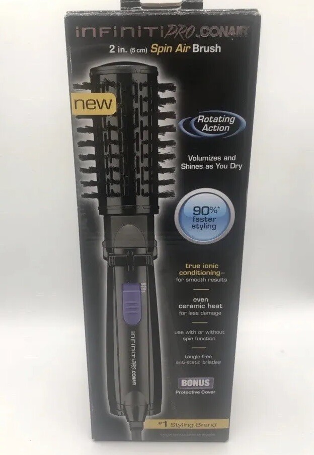 Conair Hot Air Spin Styler 2inch Infiniti Hotair Brushes Pro for sale