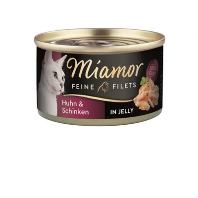 Miamor Can Fine Fillets Chicken & Ham 48 X 100 G (15.81 /Kg)