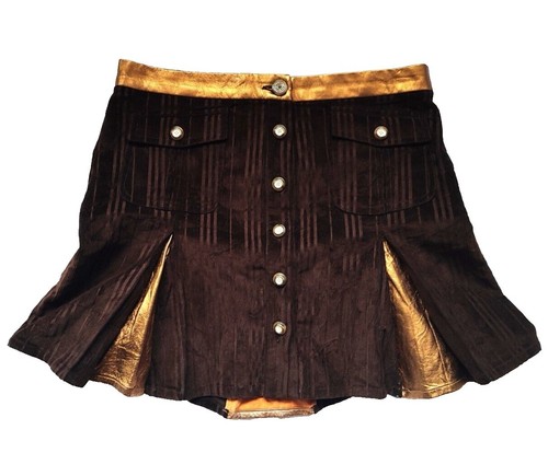 2000s Dolce & Gabbana Patchwork Leather Skirt Patent Rare 42 | eBay