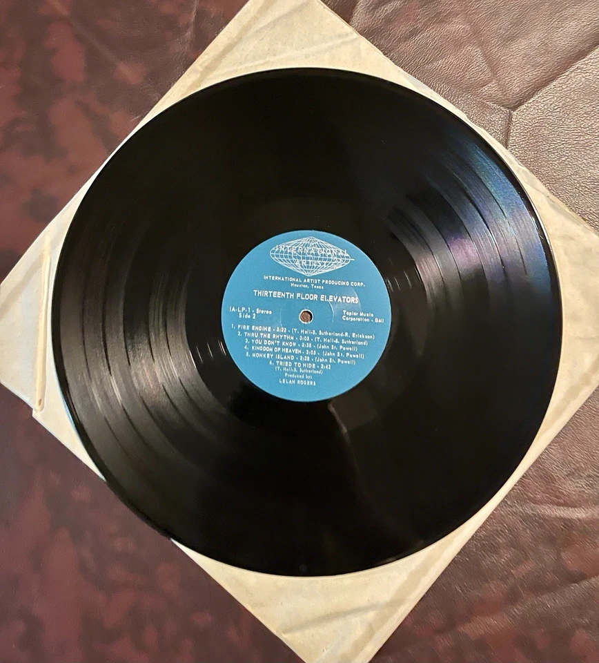 13th Floor Elevators "Psychedelic Sounds Of" -Original 1967 Stereo Press VG+/NM- - Image 4 of 4