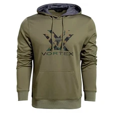 VORTEX Men's Core Logo Performance Lichen Hoodie (220-56-LIC)