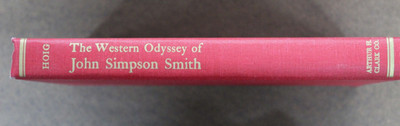 The Western Odyssey of John Simpson Smith 1974 First Edition Hardcover-No DJ