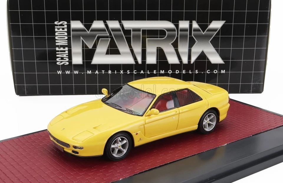 MATRIX SCALE MODELS MX40604-153 FERRARI - 456GT SEDAN 1993 - JAUNE - 1/43