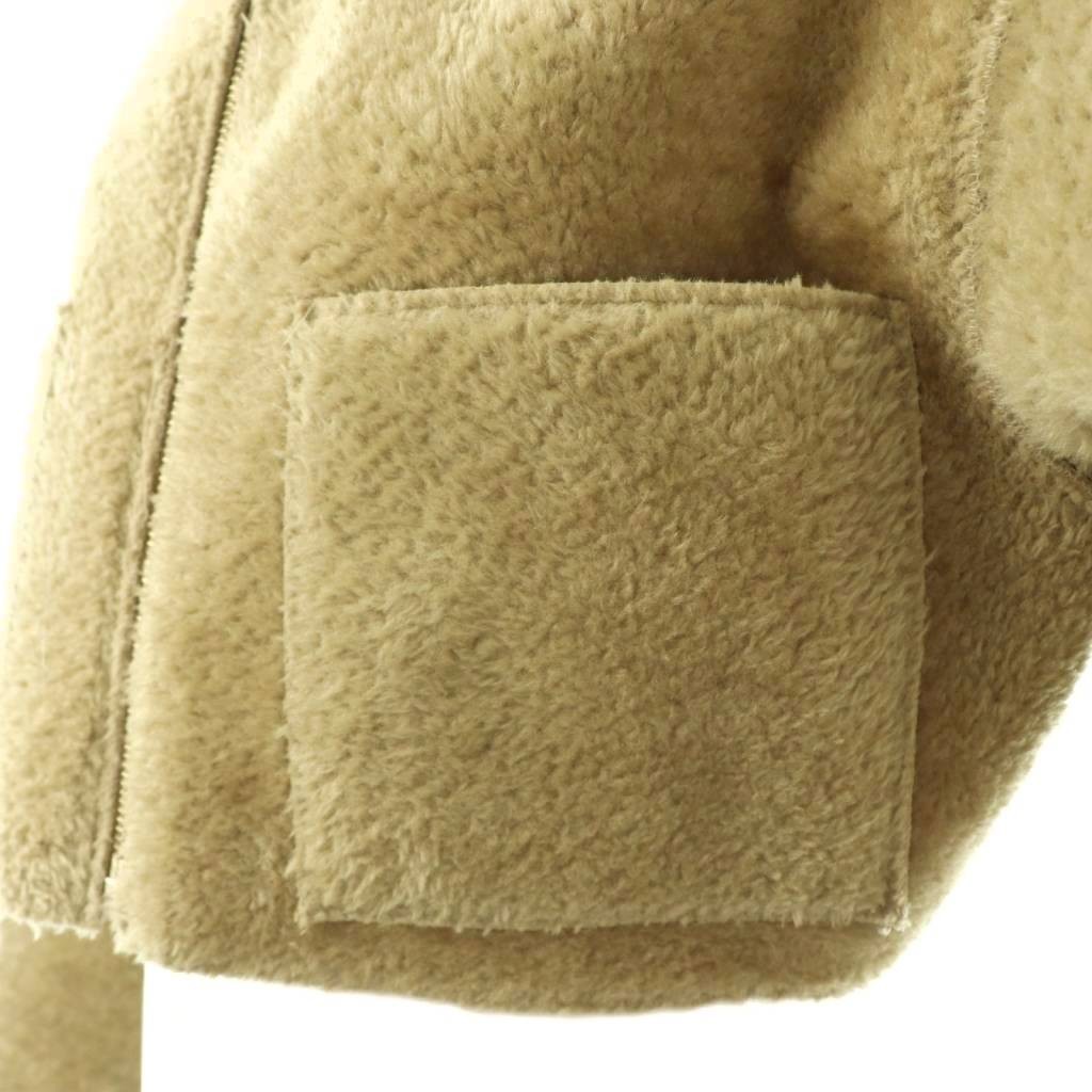 Ameri Vintage Beige Polyester Reversible Collarle… - image 5