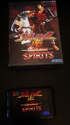 Sega Mega Drive Soul edge Vs Samuari Spirits Japanese version