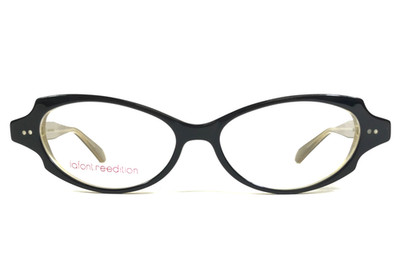 Jean Lafont Eyeglasses Frames BABEL 103 Black Yellow Oval Full Rim 51-14-143