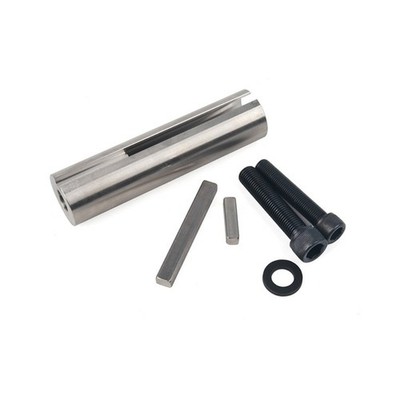 Motor Kurbel Riemenscheibe Hülse Adapter 304 SS 1 in auf 1 1/8 in 1,5 in 1/4 in