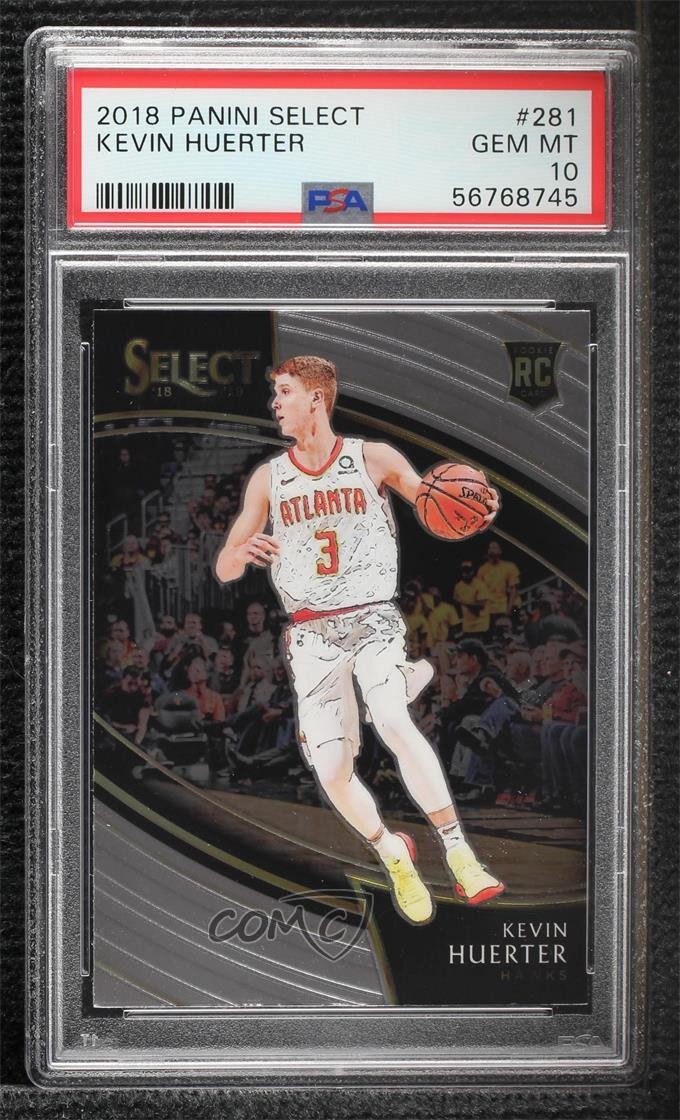 2018-19 Panini Select Courtside Kevin Huerter #281 PSA 10 GEM MT Rookie RC s3g