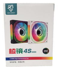 Pxyz Computer Case Fans 120mm ARGB 5V-3pin, Computer Cooling Fan 1800 RPM, White