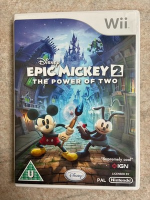 Wii Spiel - ''Disney Epic Mickey 2: The Power of Two'', OVP, gebraucht