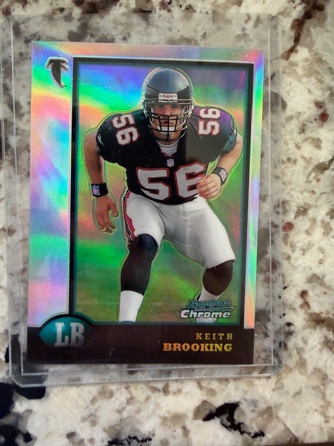 Keith Brooking Bowman Chrome #2 Refractor
