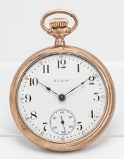 1905 - Elgin Grade 288 18s 7j Pocket Watch - B B Royal 20yr GF Case - Runs