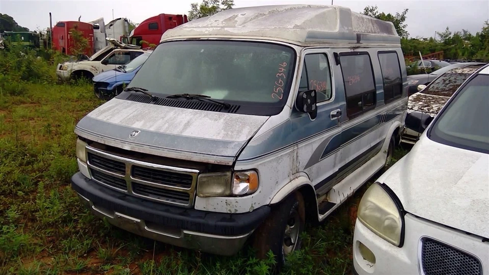 Passenger Quarter Glass Rear 109" Wb Fits 81-94 DODGE 150 VAN 249290 - Image 2 of 4