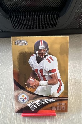 2002 Pacific Exclusive - Great Expectations Antwaan Randle El #18 (RC)