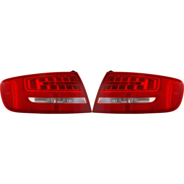 Heckleuchten RüCkleuchten Set AußEn Links + Rechts LED FüR Audi A4 Avant 8K5 B8-image