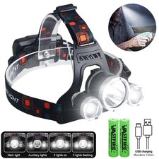 Wiederaufladbar LED Stirnlampe