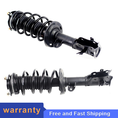 Pair Front Complete Shock Struts Coil Springs For 12-2016 13 Honda Civic Sedan