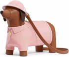 Women Cute Sausage Dog Handbag Lightweight and Large