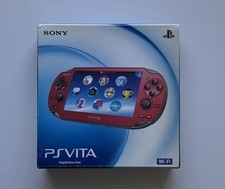 PS Vita Cosmic Red PCH-1000 Sony Playstation Accessory Compete Console