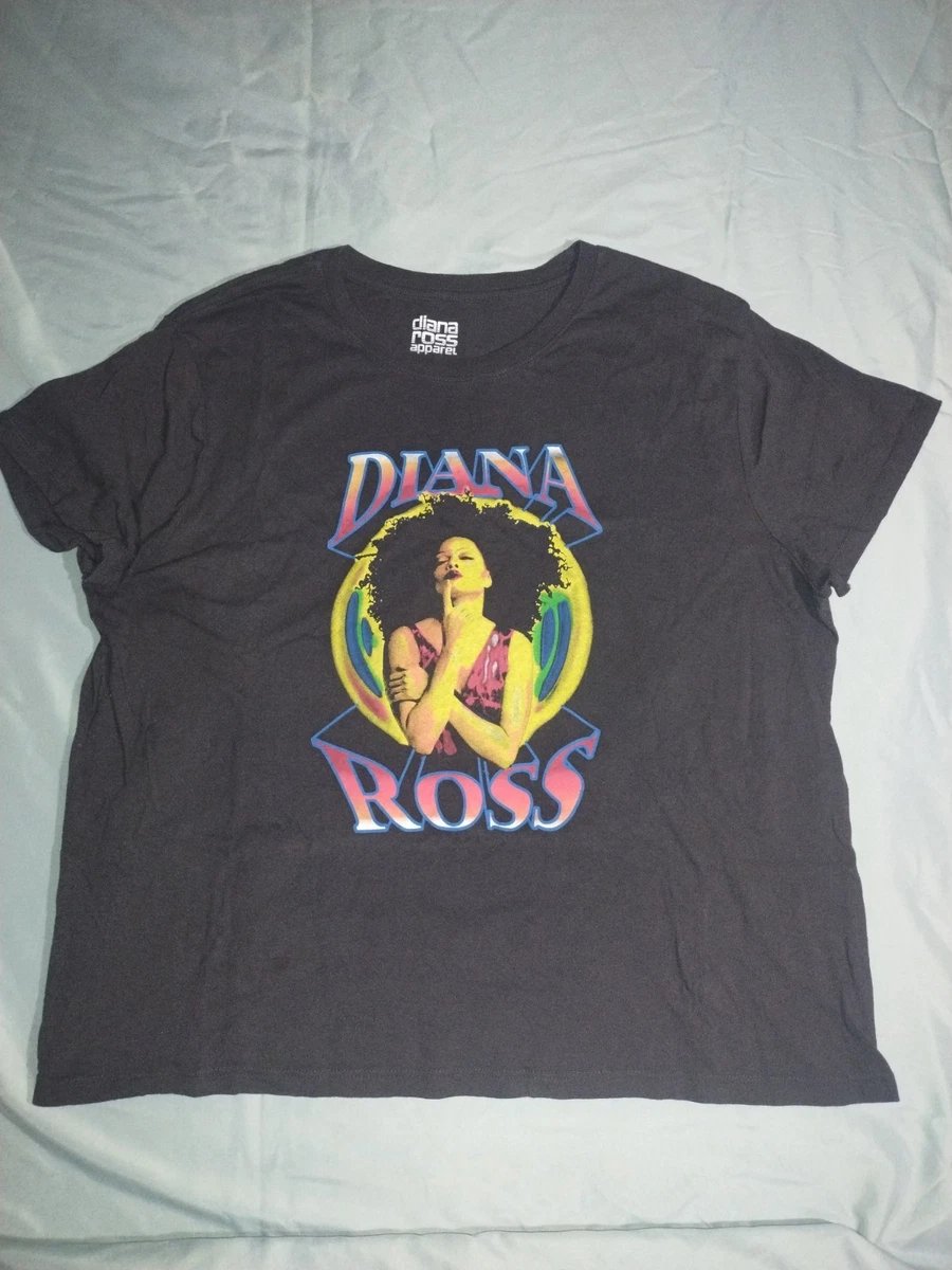 T-shirt DIANA ROSS 2007 WORLD TOUR - Taille XL, Coton Blanc Col Rond, Neuf Sans étiquette