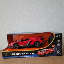 Braha  Lamborghini Veneno M Remote Control Car 1:24 Scale Color Red