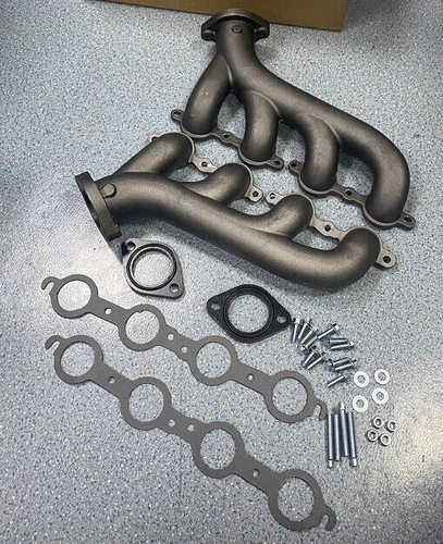 LS Swap Cast Iron Exhaust Manifold New Fit Chevrolet LS1LS2LS3 4.8L 5.3L 6.0L US