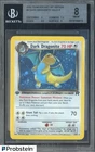 2000 Pokemon Team Rocket 1st Edition #5 Dark Dragonite Holo BGS 8 NM-MT