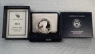 2011- *W* $1 AMERICAN SILVER PROOF EAGLE w/OGP & COA - FREE SHIPPING!