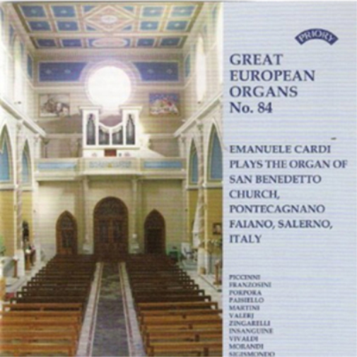 Emanuele Cardi Great European Organs No. 84 (CD) Album