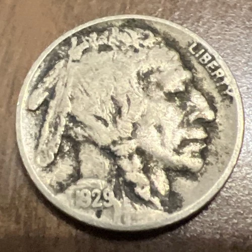 1929-S Buffalo Nickel Full Date, Actual Coin, GoodDeal Checkout All My Buffaloes
