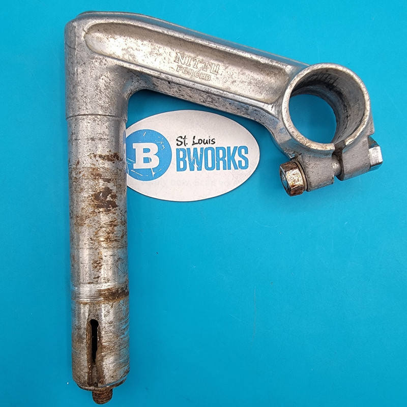 Vintage Nitto Forged 1" Quill Stem I Beam 25.4 Clamp Forged Nitto Tokyo  d13