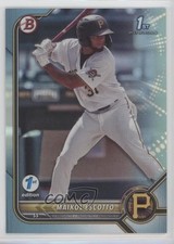 2022 Bowman 1st Edition Sky Blue Foil Maikol Escotto #BPPF-52 0y2i