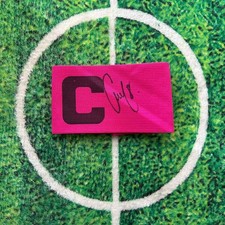 Cheikhou Kouyaté Of Senegal, West Ham & C Palace Signed Captain Armband wCOA