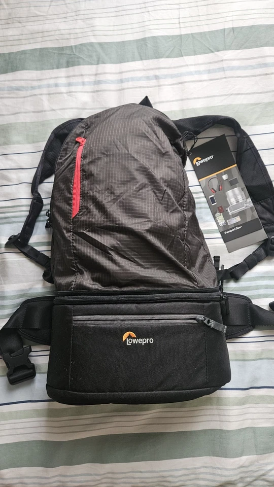Lowepro Passport Duo 2 Waist Camera Bag/Backpack Combo Black - Image 4 of 4