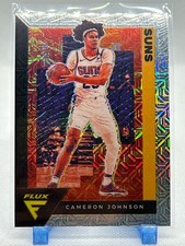 Cameron Johnson 2020-21 Panini Flux Silver Mojo Prizm #143 Phoenix Suns