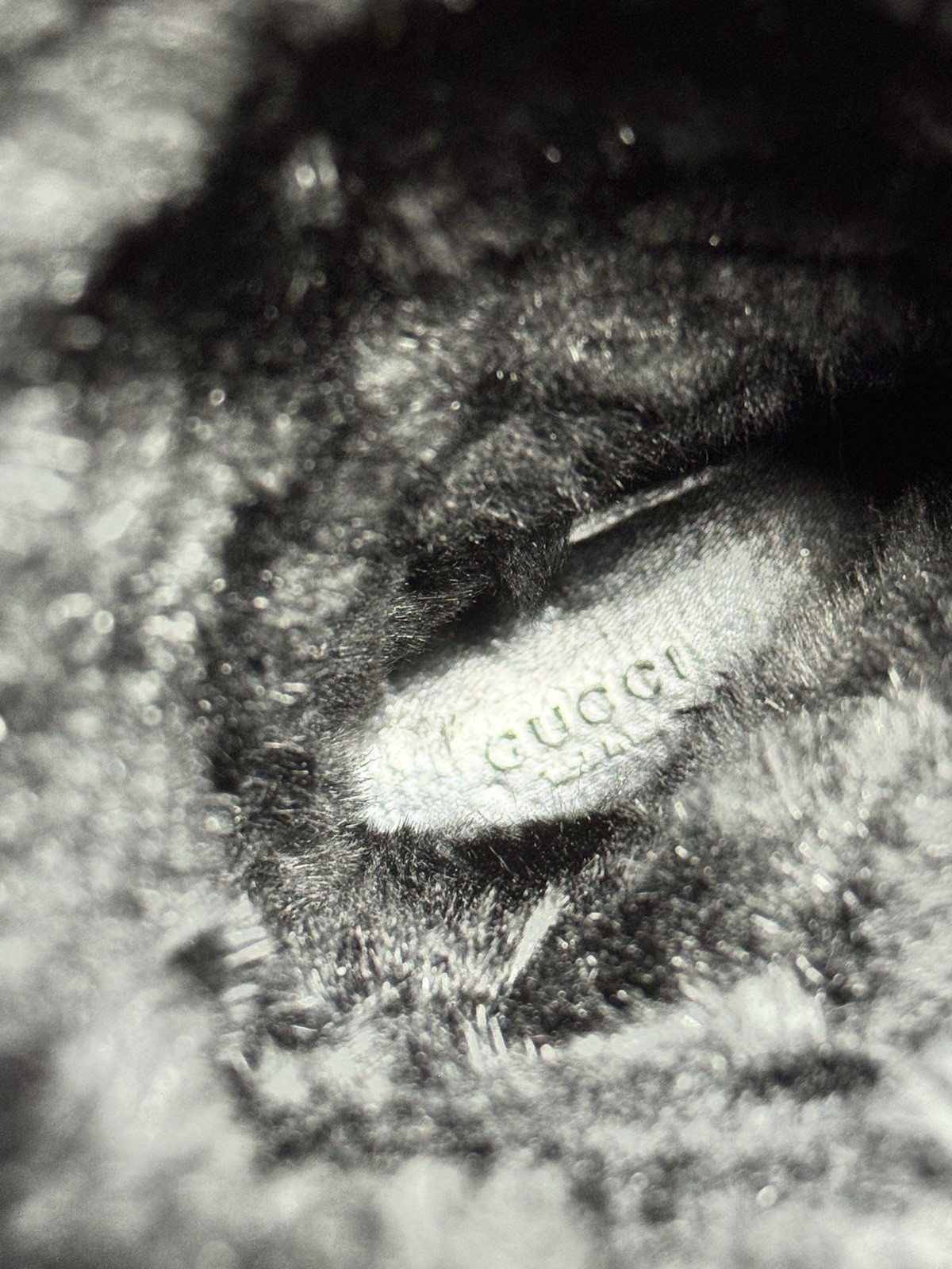 Gucci Women’s EU 37.5 Black Suede Shearling Knee High Winter Boots Italy thumbnail 19