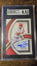 2022 Panini Immac. Col. #SS-BA Bobby Abreu Shadowbox Signatures #/99