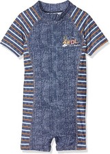 Playshoes Jungen Badeanzug Overall Einteiler UV-Schutz 122-128cm 7-8Jahre