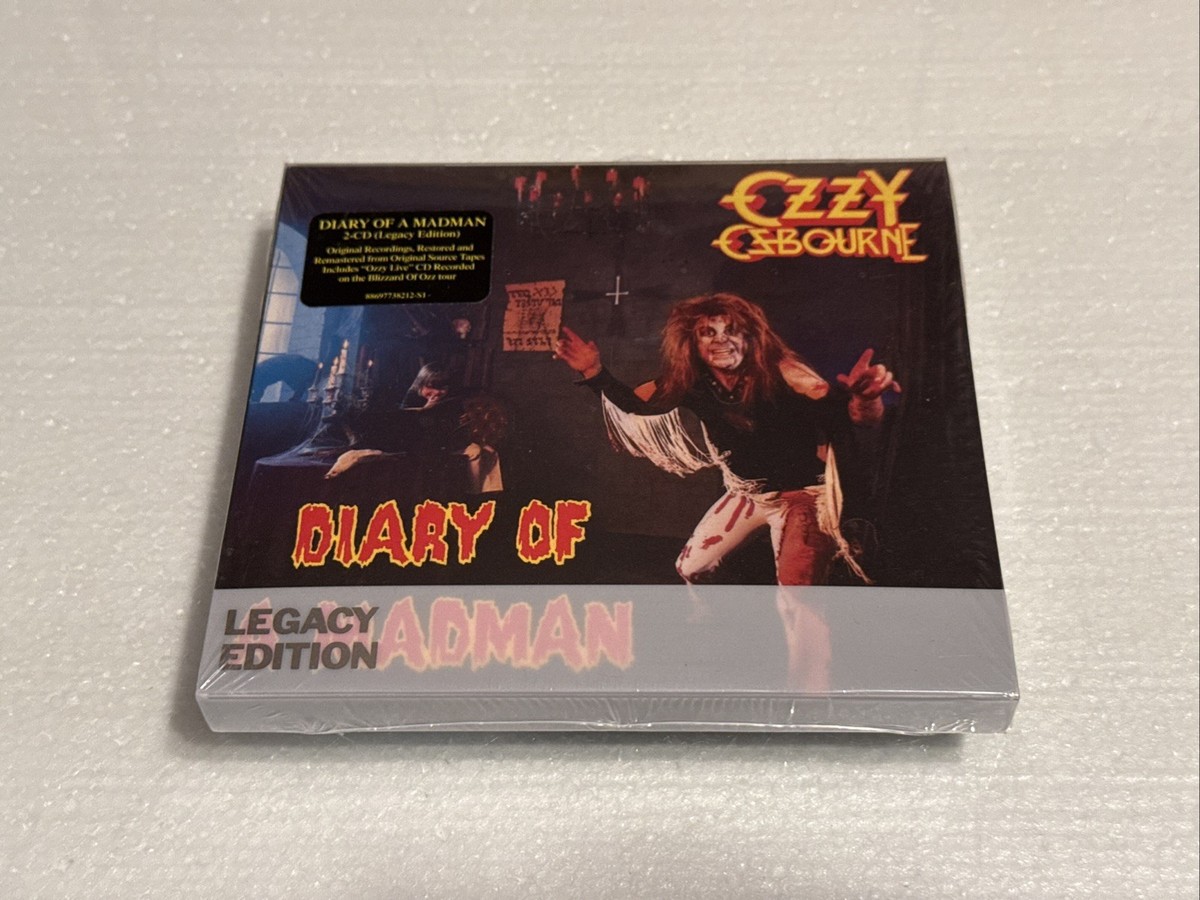 NEW PROMO!] OZZY OSBOURNE DIARY OF A MADMAN LEGACY DELUXE EDITION