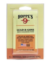 Lot Of 4 Hoppe  s Lead-B-Gone Skin Cleansing Wipes Package of 6 Total Of 24 