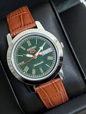 Refurbished Seiko 5 Green Dial Vintage Mens W...