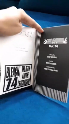 Bleach Manga Complete Set Volume 55-74 English Version Comic Books