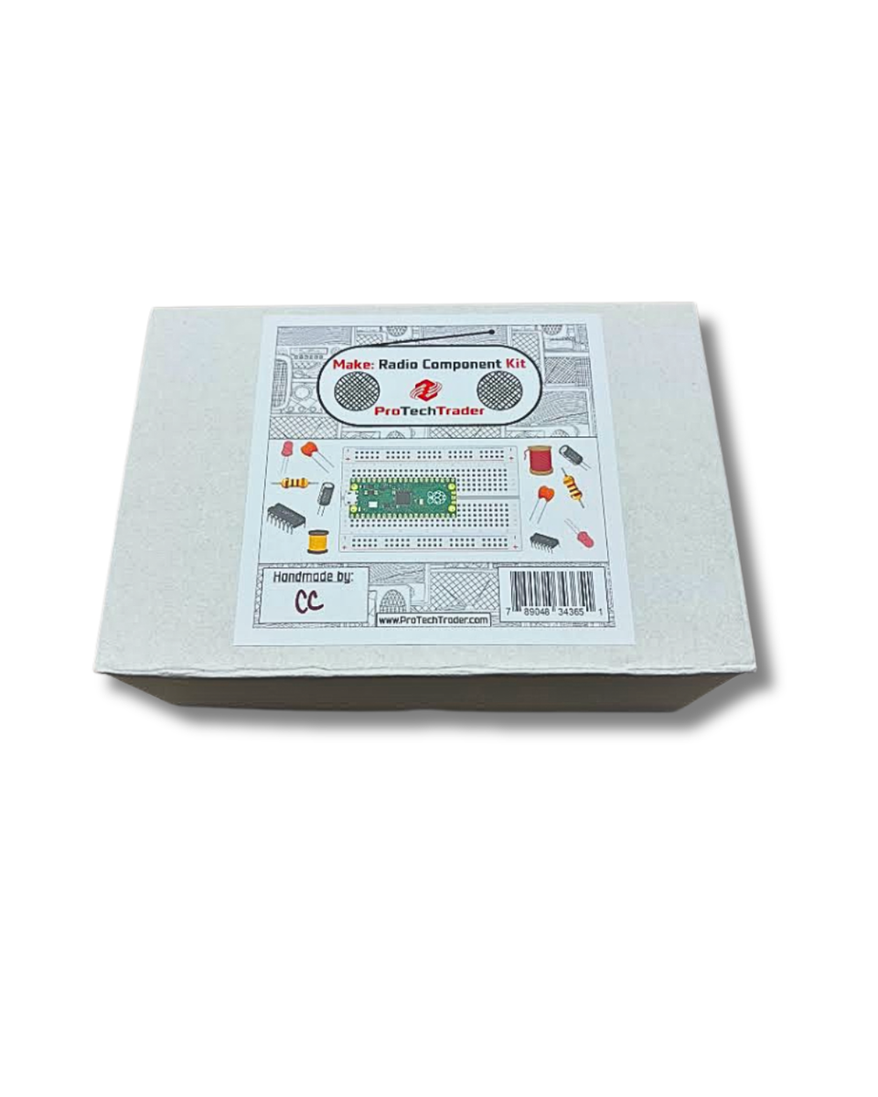 Merk: Radio Electronics Kit - Componentenpakket volgt experimenten, doe-het- zelfprojecten en circuits inclusief Raspberry Pi Microcontroller- aanpassingen in de paperback van 2024 door Fredrik Jansson